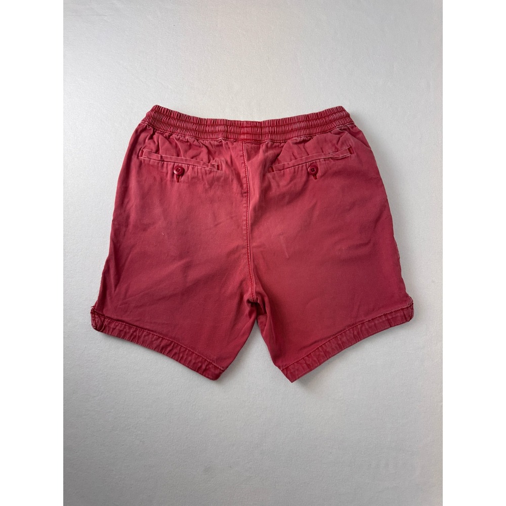 Hollister Beach Prep Fit Men's Coral Pull-On Chino Shorts Size S